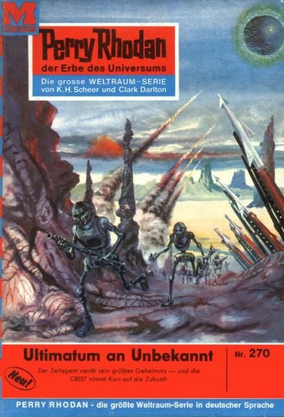 Produktbild: Perry Rhodan 270: Ultimatum an Unbekannt