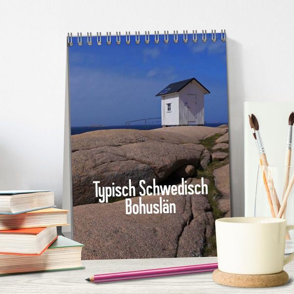 Produktbild: Typisch Schwedisch Bohusl&auml;n (Tischkalender 2026 DIN A5 hoch), CALVENDO Monatskalender