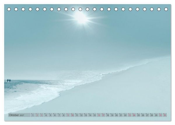 Produktbild: Photo-Art / Ozean (Tischkalender 2027 DIN A5 quer), CALVENDO Monatskalender