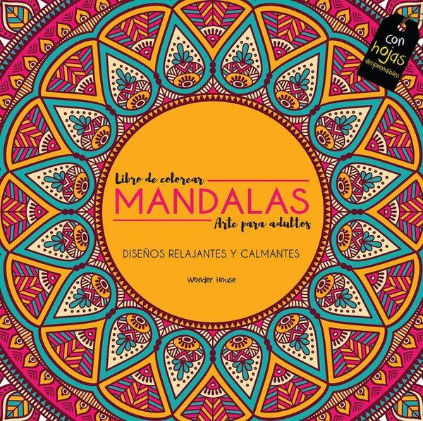 Produktbild: Adult Colouring Books Mandala Art for Adults - Spanish