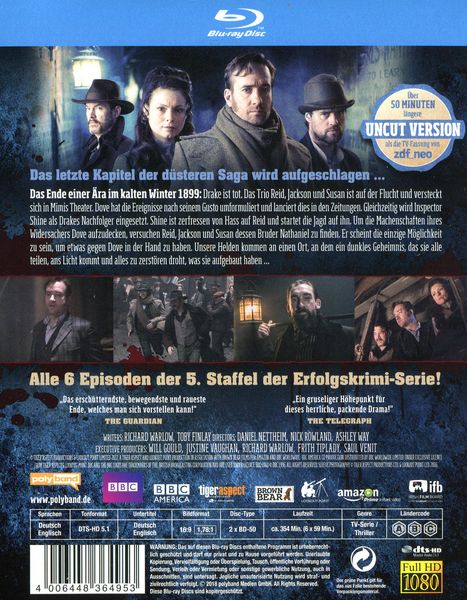 Produktbild: Ripper Street - Staffel 5 - Uncut [2 BRs]