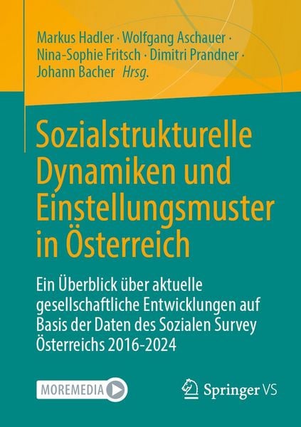 Produktbild: Sozialstrukturelle Dynamiken und Einstellungsmuster in &Ouml;sterreich