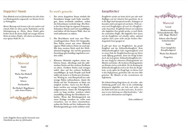 Produktbild: Die Kunst des N&auml;hens