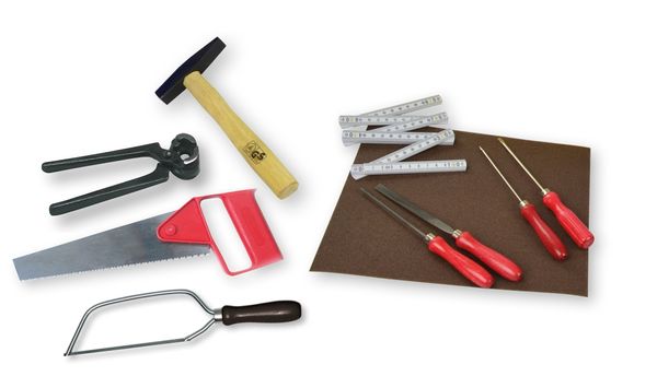 Produktbild: PEBARO 645 - Werkzeug-Set im Kunststoffkoffer, 11-teilig