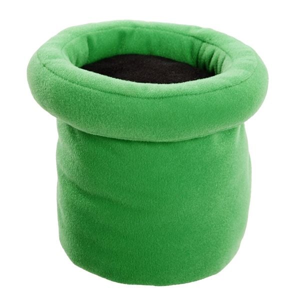 Produktbild: Nintendo Warp Pipe, Pl&uuml;sch, gr&uuml;n, 13 cm