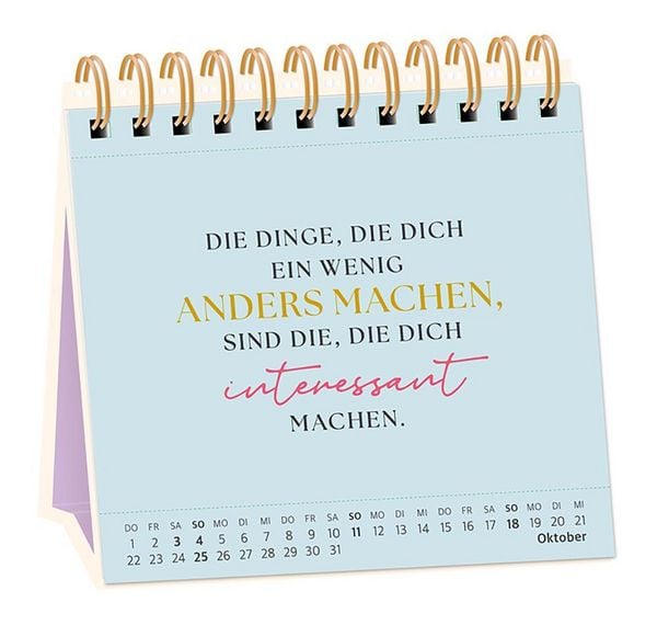 Produktbild: Tischkalender 2026 Nimm dir Zeit
