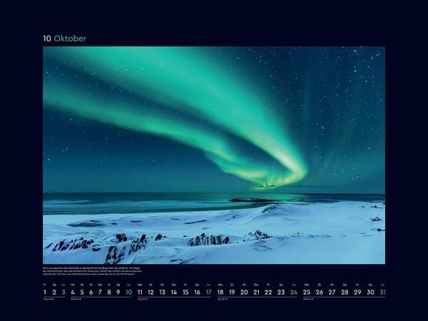 Produktbild: Polarlichter - KUNTH Wandkalender 2027