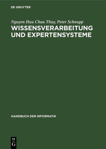 Produktbild: Wissensverarbeitung und Expertensysteme