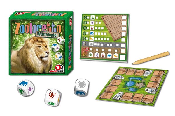Produktbild: Zooloretto W&uuml;rfelspiel