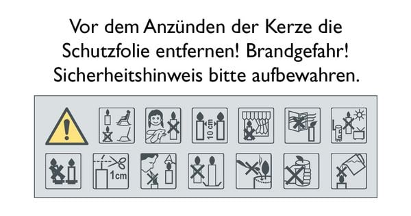 Produktbild: Stumpenkerze - Ein Licht f&uuml;r dich