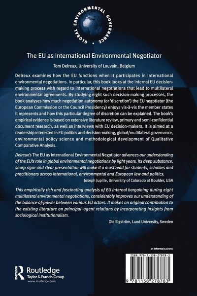 Produktbild: The EU as International Environmental Negotiator
