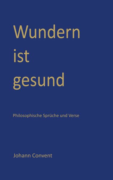 Produktbild: Wundern ist gesund