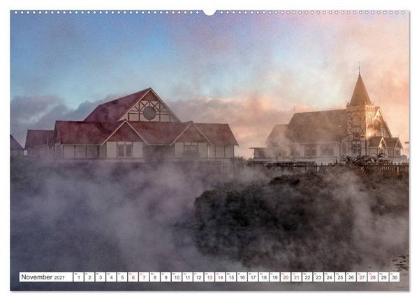 Produktbild: Neuseeland Nordinsel - Das Land der Hobbits und Vulkane (Wandkalender 2027 DIN A2 quer), CALVENDO Monatskalender