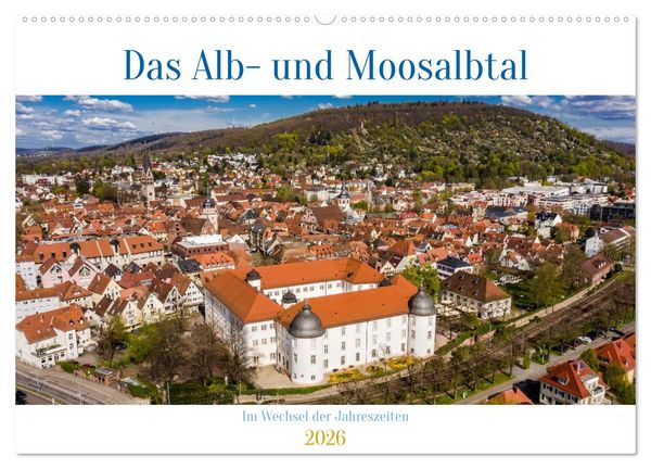 Produktbild: Das Alb- und Moosalbtal (Wandkalender 2026 DIN A2 quer), CALVENDO Monatskalender