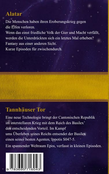 Produktbild: Episoden von Alatar und dem Tannh&auml;user Tor