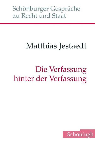 Produktbild: Die Verfassung hinter der Verfassung