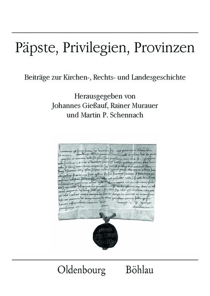 Produktbild: P&auml;pste, Privilegien, Provinzen
