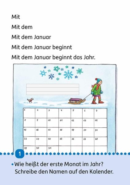 Produktbild: Lesen lernen 1. Klasse f&uuml;r Jungen und M&auml;dchen - Quer durchs Jahr