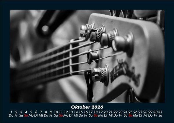 Produktbild: Musik 2026 Fotokalender DIN A5