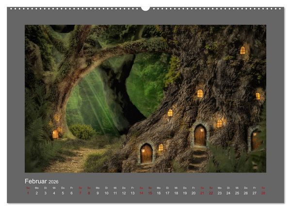 Produktbild: Waldgeheimnisse (Wandkalender 2026 DIN A2 quer), CALVENDO Monatskalender