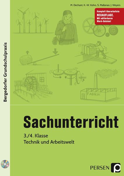 Produktbild: Sachunterricht - 3./4. Kl., Technik & Arbeitswelt