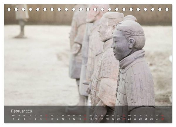 Produktbild: Erlebe China (Tischkalender 2027 DIN A5 quer), CALVENDO Monatskalender