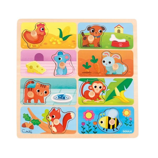 Produktbild: GOULA Mein Lieblingsessen-Puzzle