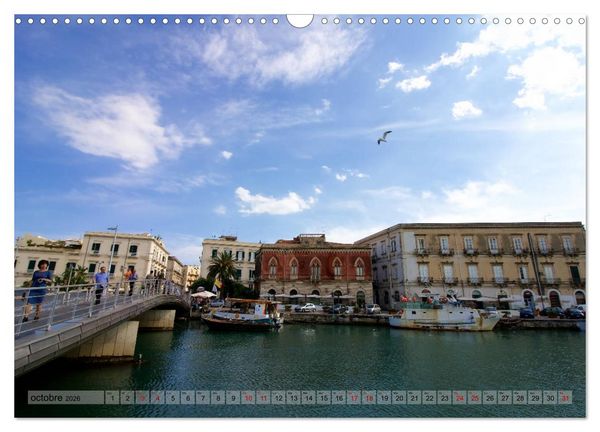 Produktbild: Sicile, la terre d'aventure entre la mer et les volcans (Calendrier mural 2026 DIN A3 vertical), CALVENDO calendrier mensuel