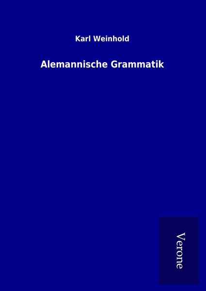 Produktbild: Alemannische Grammatik