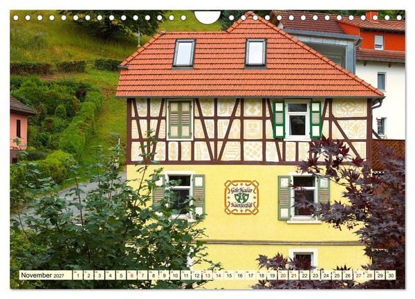 Produktbild: Natur und Architektur im Odenwald (Wandkalender 2027 DIN A4 quer), CALVENDO Monatskalender