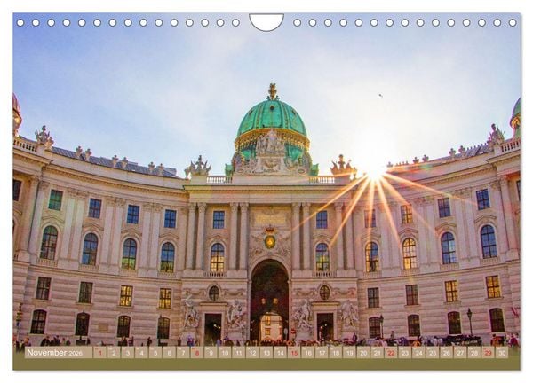 Produktbild: Herzlich willkommen in Wien (Wandkalender 2026 DIN A4 quer), CALVENDO Monatskalender