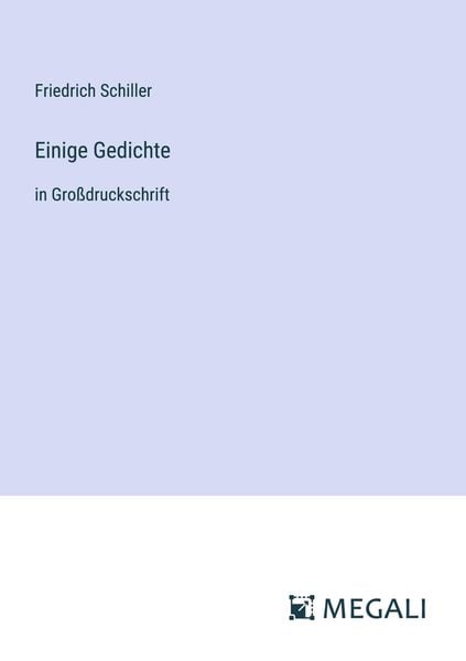 Produktbild: Einige Gedichte