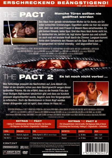 Produktbild: The Pact 1 + 2 Box (2 DVDs)
