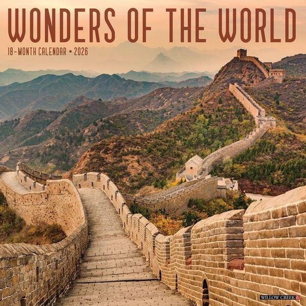 Produktbild: Wonders of the World 2026 Wall Calendar