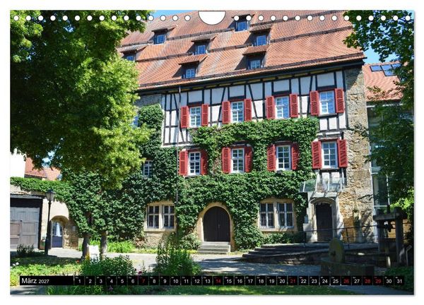 Produktbild: Reutlingen - Tor zur Schw&auml;bischen Alb (Wandkalender 2027 DIN A4 quer), CALVENDO Monatskalender