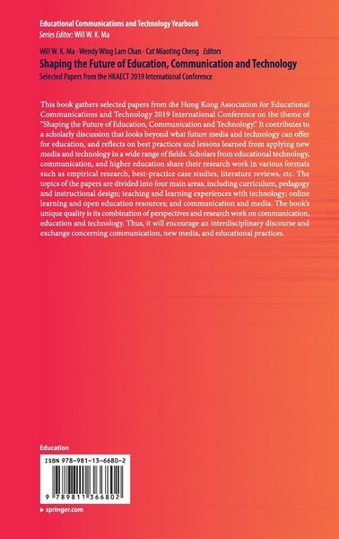 Produktbild: Shaping the Future of Education, Communication and Technology