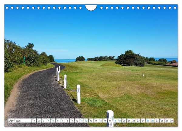 Produktbild: Mediterrane Golfpl&auml;tze - Spanien, Portugal, Mallorca (Wandkalender 2026 DIN A4 quer), CALVENDO Monatskalender