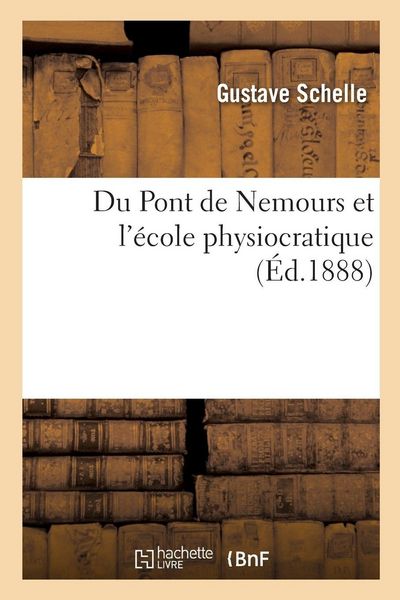Produktbild: Du Pont de Nemours et l'&eacute;cole physiocratique