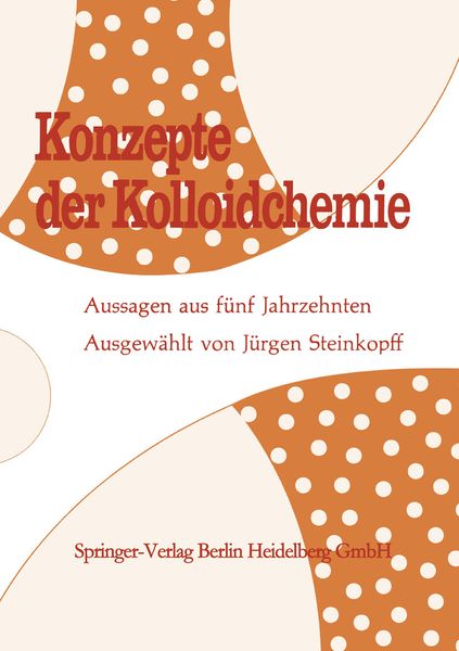 Produktbild: Konzepte der Kolloidchemie