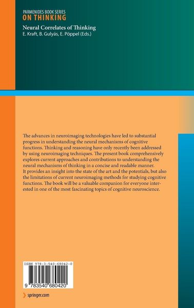 Produktbild: Neural Correlates of Thinking