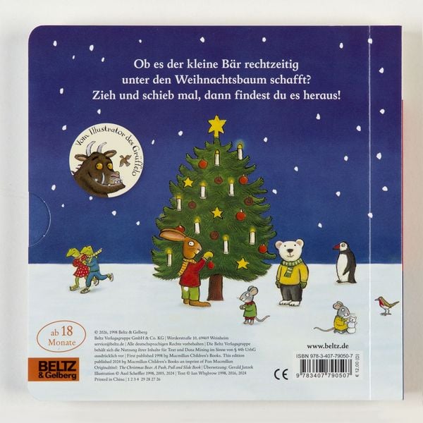 Produktbild: Frohe Weihnachten, kleiner B&auml;r