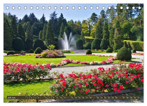 Produktbild: Lago di Varese - Eine der sch&ouml;nsten Seenlandschaften Italiens (Tischkalender 2026 DIN A5 quer), CALVENDO Monatskalender