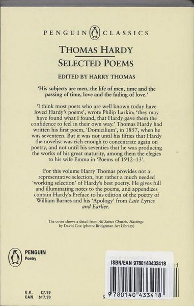 Produktbild: Selected Poems