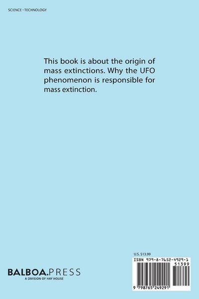 Produktbild: The UFO Phenomenon and The Origin Of Mass Extinctions