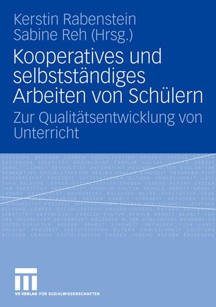 Produktbild: Kooperatives und selbst&auml;ndiges Arbeiten von Sch&uuml;lern