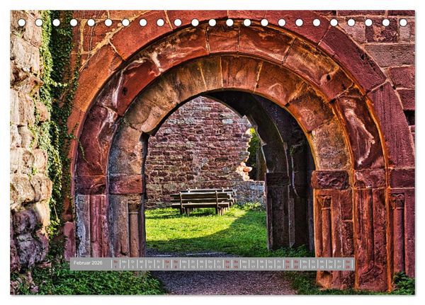 Produktbild: Burg Wildenberg (Tischkalender 2026 DIN A5 quer), CALVENDO Monatskalender