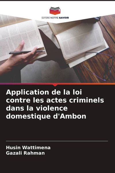Produktbild: Application de la loi contre les actes criminels dans la violence domestique d'Ambon
