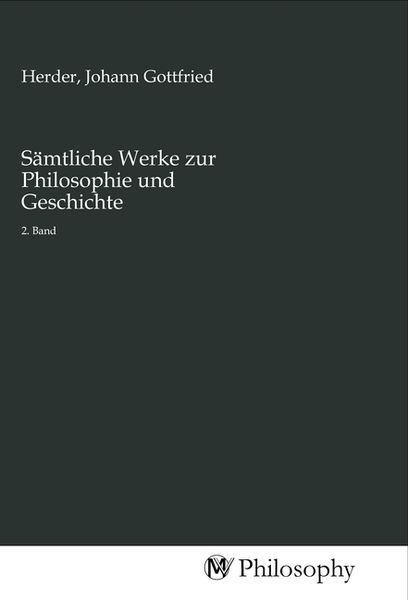 Produktbild: S&auml;mtliche Werke zur Philosophie und Geschichte