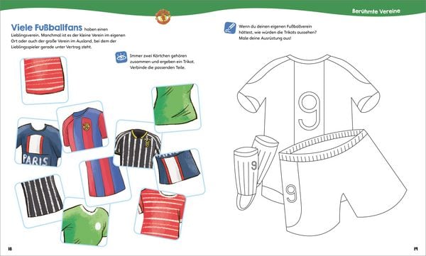 Produktbild: WAS IST WAS Junior Mitmach-Heft Fu&szlig;ball