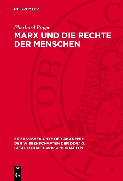 Produktbild: Marx und die Rechte der Menschen